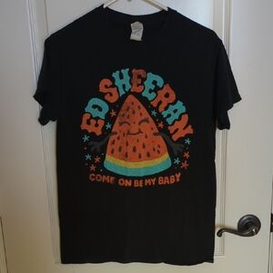 Gildan Ed Sheeran Come On Be My Baby Watermelon Tee